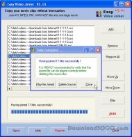 Easy MPEG & RM Joiner screenshot